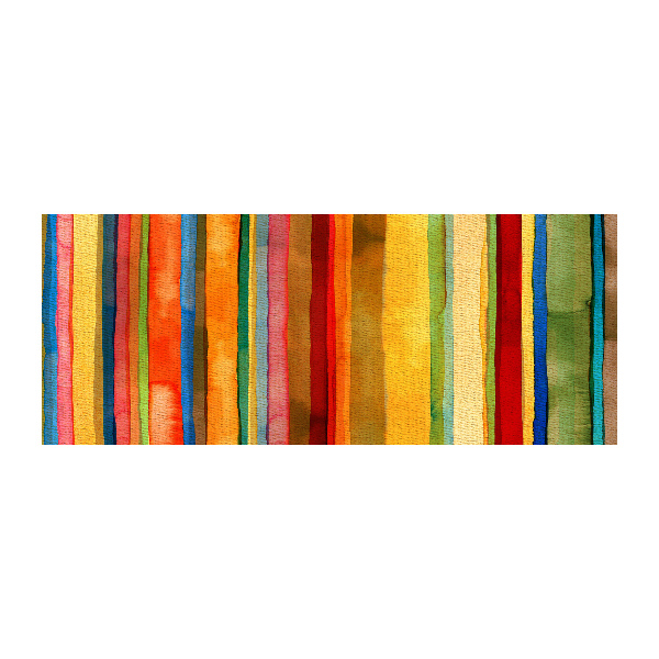 Quadro su vetro acrilico Strisce colorate