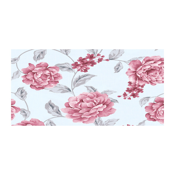 Quadro su vetro acrilico Peonie