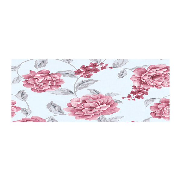 Quadro su vetro acrilico Peonie