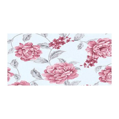 Quadro su vetro acrilico Peonie