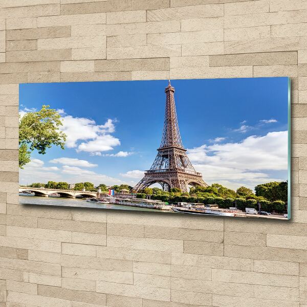 Quadro in vetro acrilico Torre Eiffel Parigi