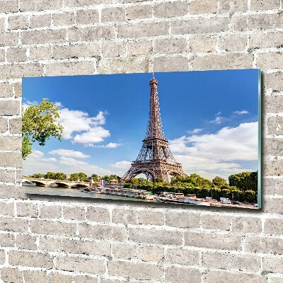 Quadro in vetro acrilico Torre Eiffel Parigi