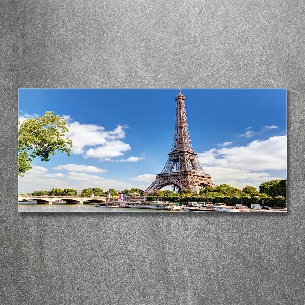 Quadro in vetro acrilico Torre Eiffel Parigi