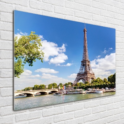 Quadro in vetro acrilico Torre Eiffel Parigi