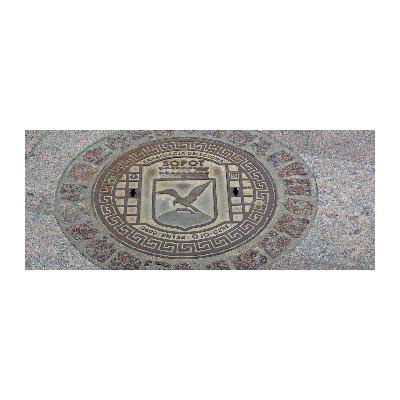 Quadro in vetro acrilico Sopot bene