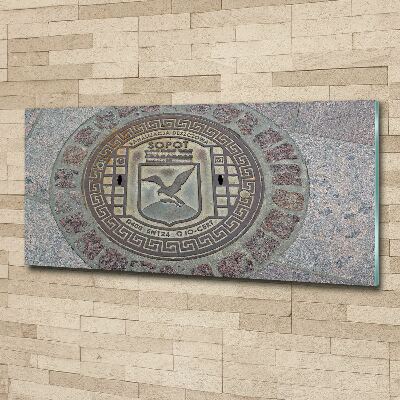 Quadro in vetro acrilico Sopot bene