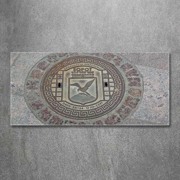 Quadro in vetro acrilico Sopot bene