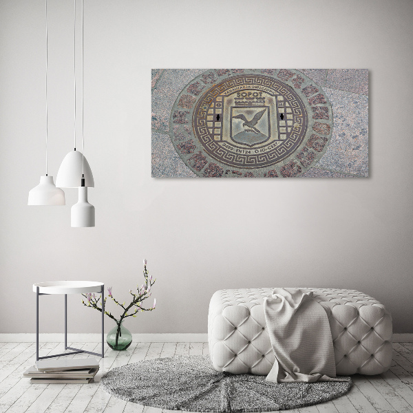 Quadro in vetro acrilico Sopot bene