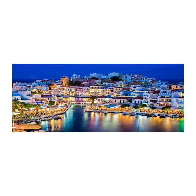 Quadro su vetro acrilico Creta, Grecia