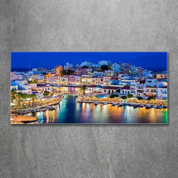 Quadro su vetro acrilico Creta, Grecia