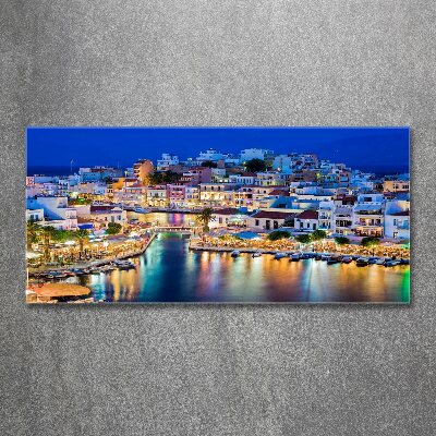 Quadro su vetro acrilico Creta, Grecia