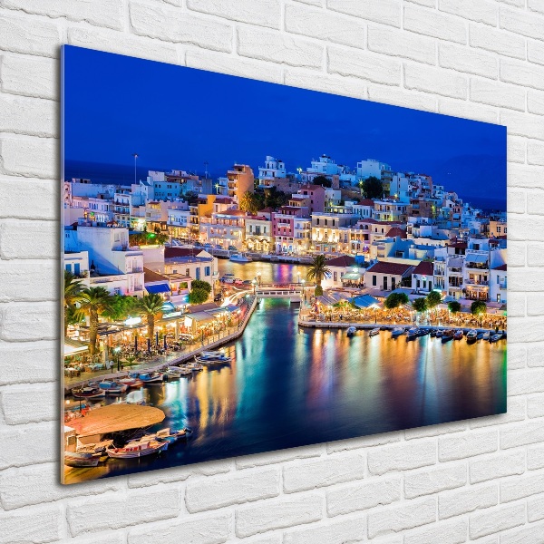 Quadro su vetro acrilico Creta, Grecia