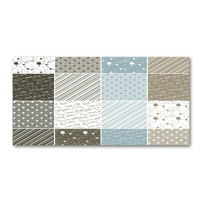 Quadro su vetro acrilico Motivi geometrici