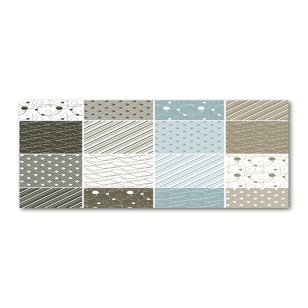 Quadro su vetro acrilico Motivi geometrici