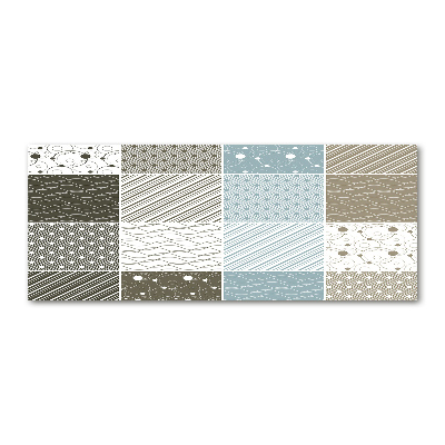 Quadro su vetro acrilico Motivi geometrici