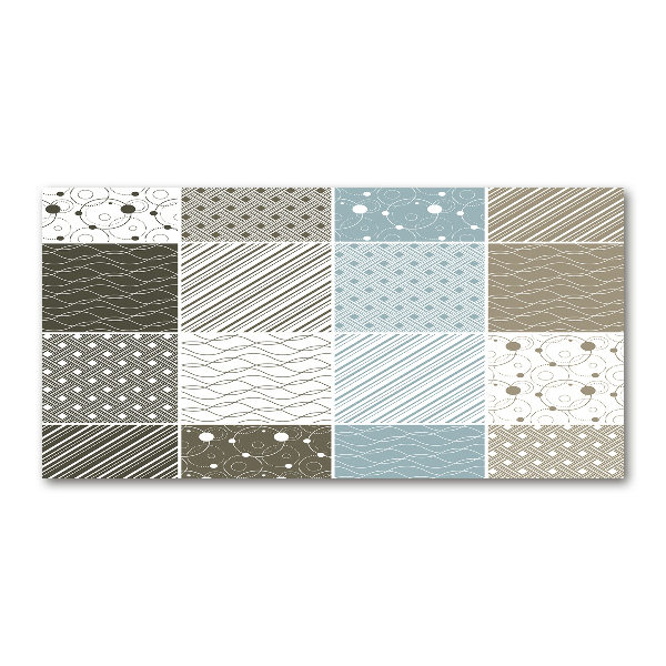 Quadro su vetro acrilico Motivi geometrici