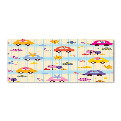 Quadro su vetro acrilico Macchinine giocattolo