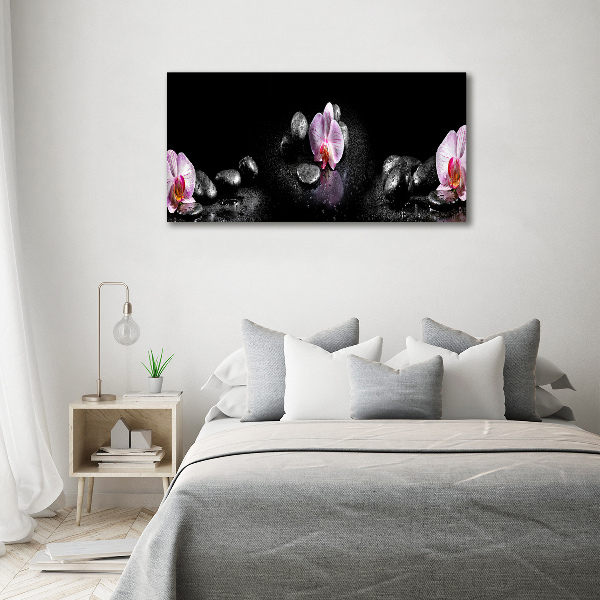 Quadro su vetro acrilico Orchidea