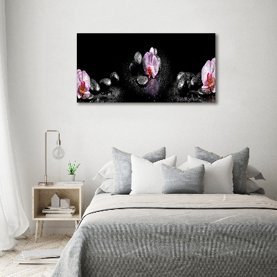 Quadro su vetro acrilico Orchidea