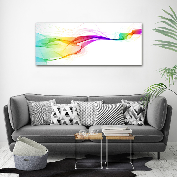 Quadro vetro acrilico Astrazione colorata