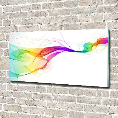 Quadro vetro acrilico Astrazione colorata