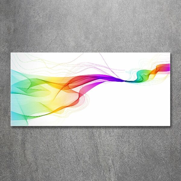 Quadro vetro acrilico Astrazione colorata
