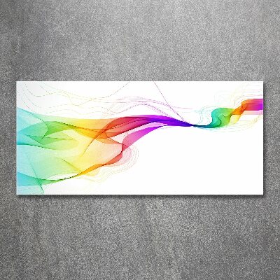 Quadro vetro acrilico Astrazione colorata