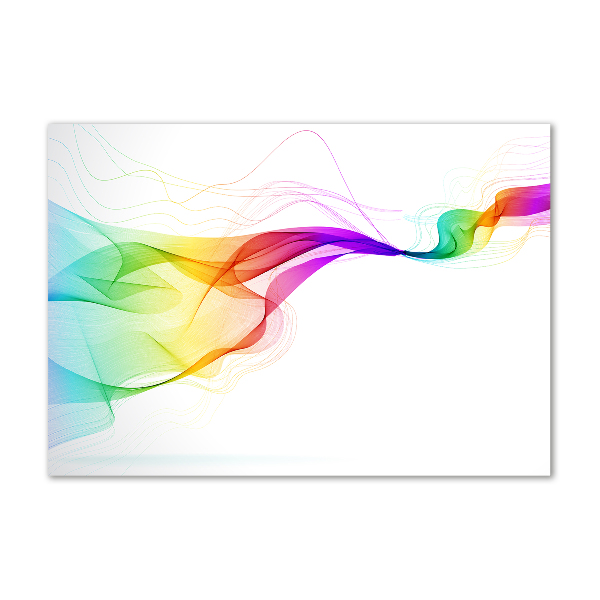 Quadro vetro acrilico Astrazione colorata