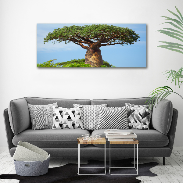Quadro in vetro acrilico Baobab