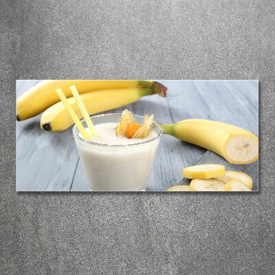 Quadro su vetro acrilico Cocktail alla banana