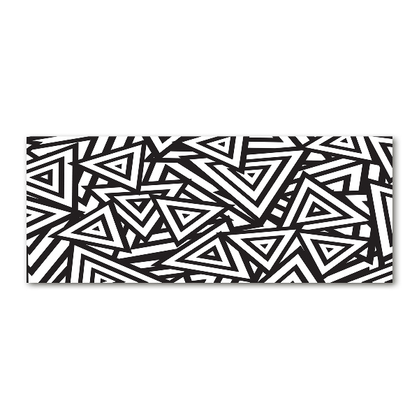 Quadro vetro acrilico Sfondo triangolare