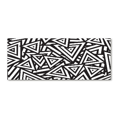 Quadro vetro acrilico Sfondo triangolare