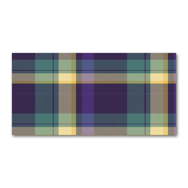 Quadro su vetro acrilico Trama a scacchiera