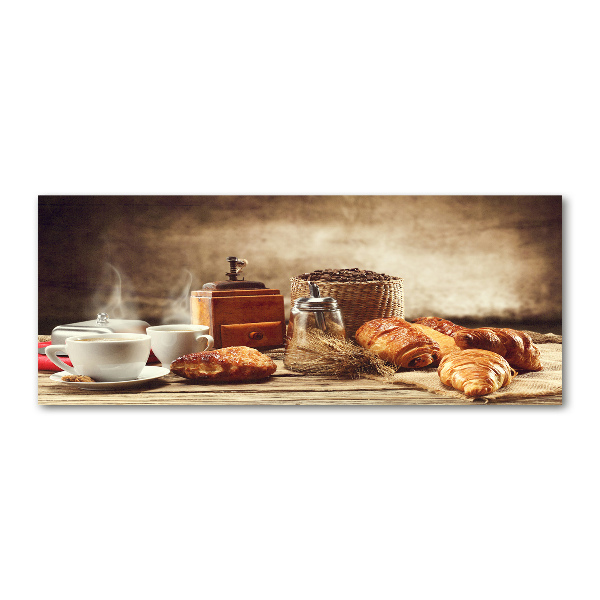 Quadro su vetro acrilico Colazione