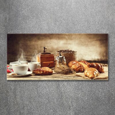 Quadro su vetro acrilico Colazione