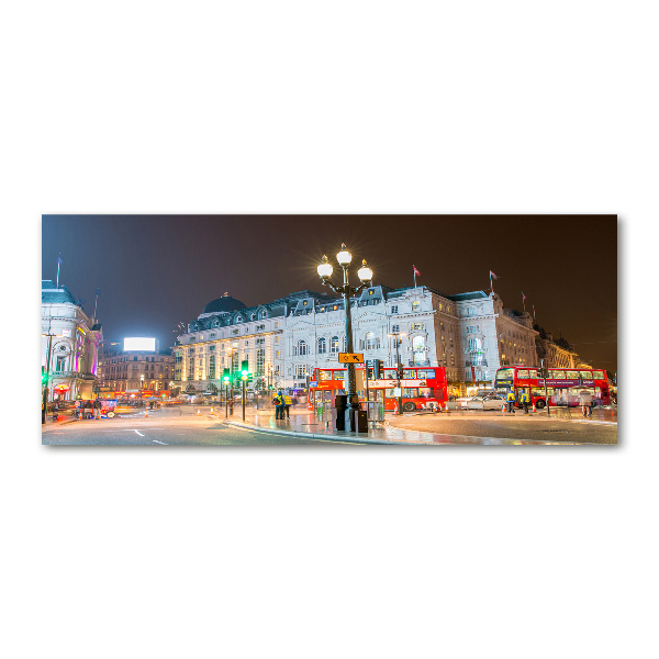 Quadro su vetro acrilico Londra di notte