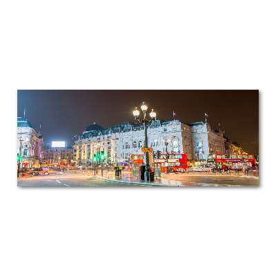 Quadro su vetro acrilico Londra di notte