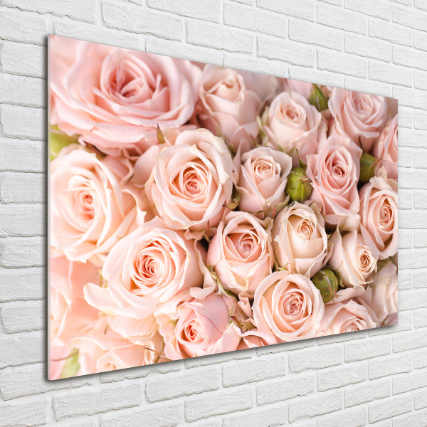 Quadro in vetro acrilico Rose