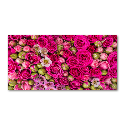 Quadro vetro acrilico Rose