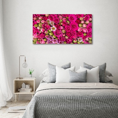 Quadro vetro acrilico Rose