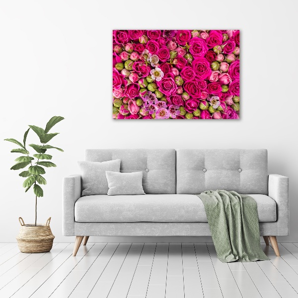 Quadro vetro acrilico Rose