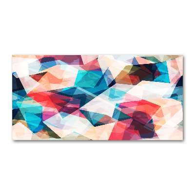 Quadro in vetro acrilico Mosaico astratto