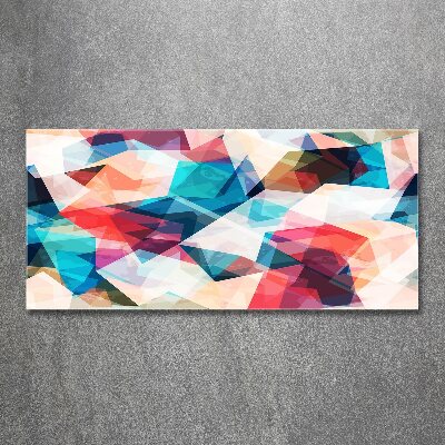 Quadro in vetro acrilico Mosaico astratto