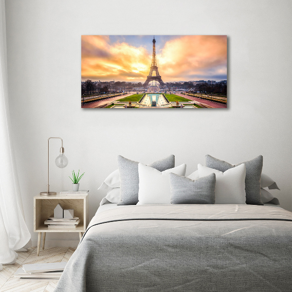 Quadro in vetro acrilico Torre Eiffel Parigi