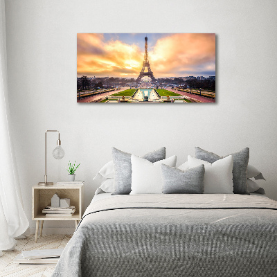Quadro in vetro acrilico Torre Eiffel Parigi