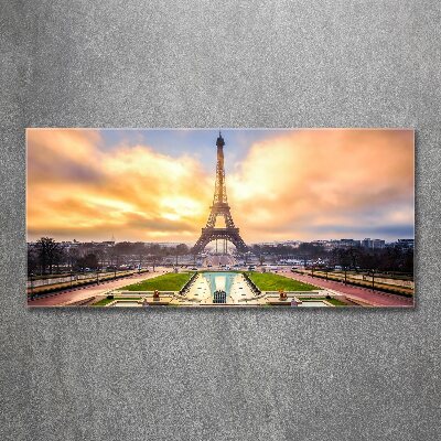 Quadro in vetro acrilico Torre Eiffel Parigi