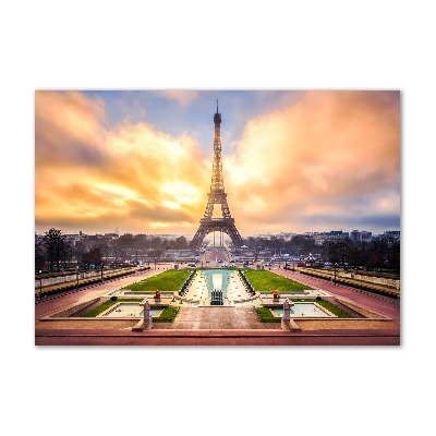Quadro in vetro acrilico Torre Eiffel Parigi