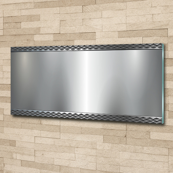 Quadro vetro acrilico Sfondo metallico