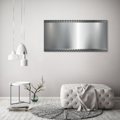 Quadro vetro acrilico Sfondo metallico