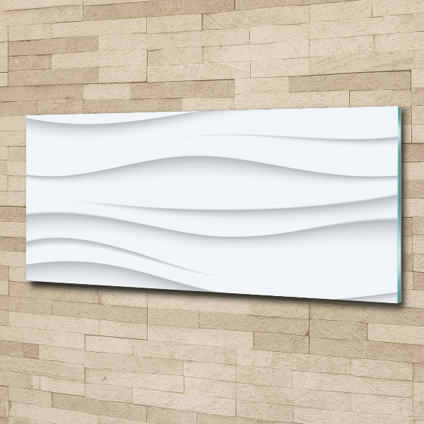 Quadro vetro acrilico Onde astratte